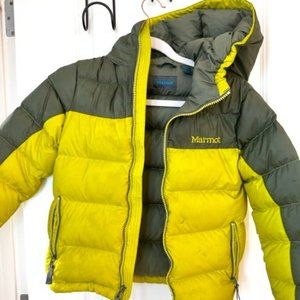 Marmot Youth Guides Down Hoody Size 6/7